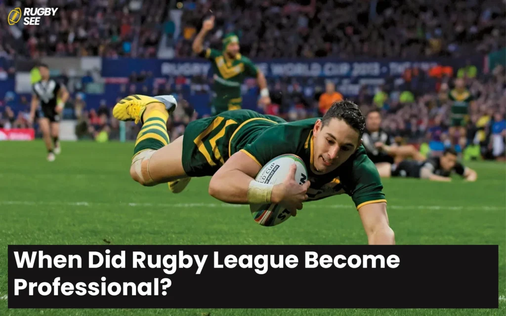 When Did Rugby League Become Professional?