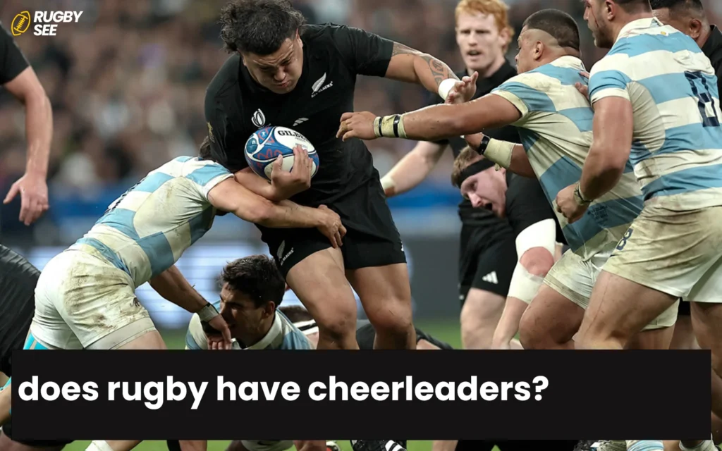 does rugby have cheerleaders?