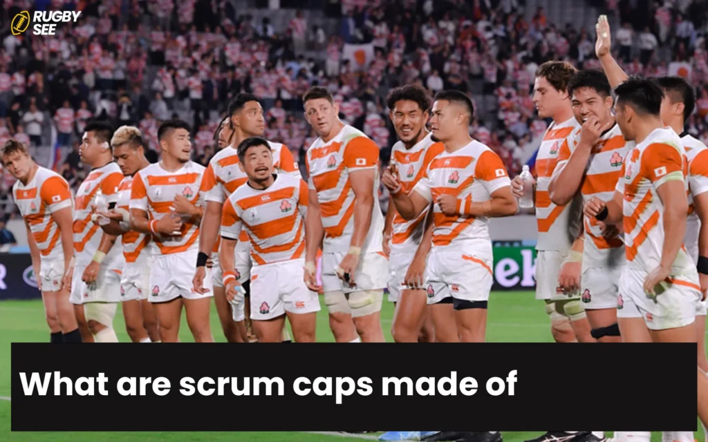 What are scrum caps made of