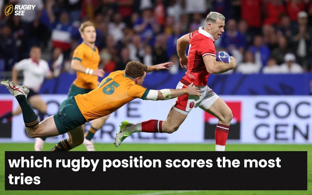 which rugby position scores the most tries