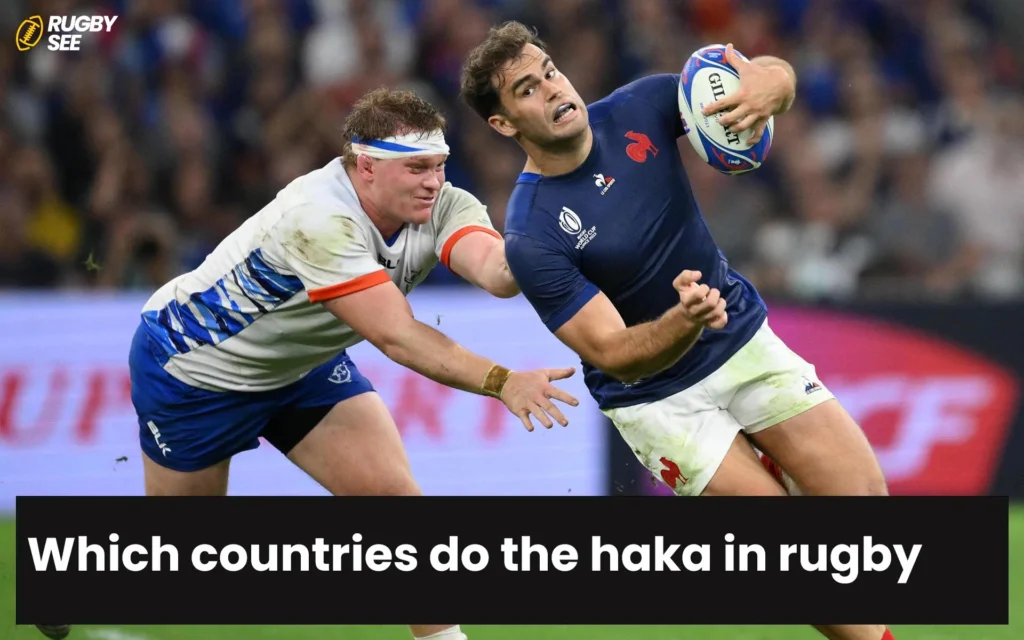 Which countries do the haka in rugby