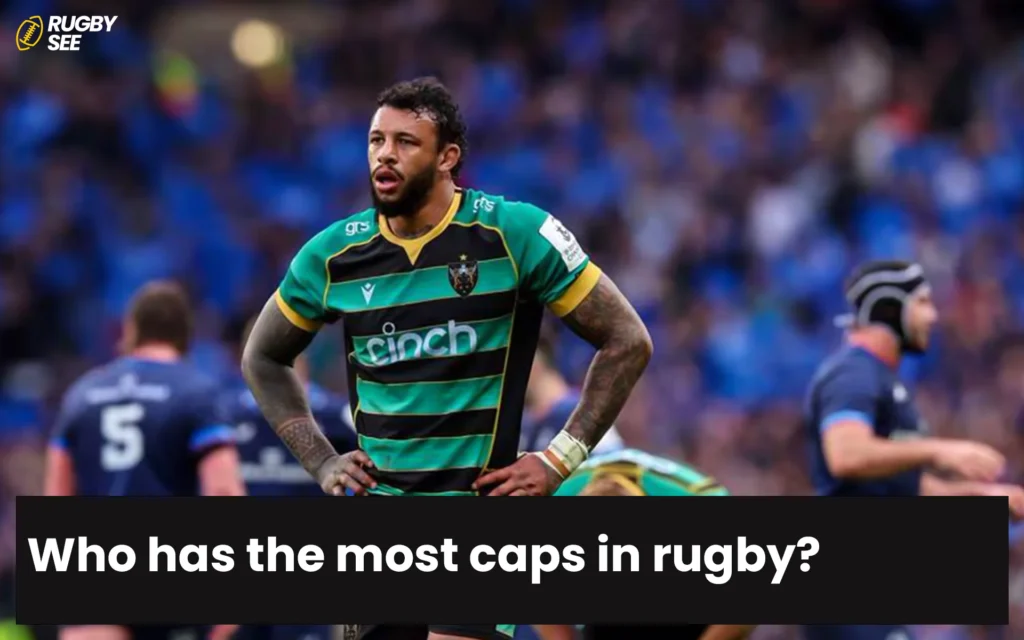 Who has the most caps in rugby?