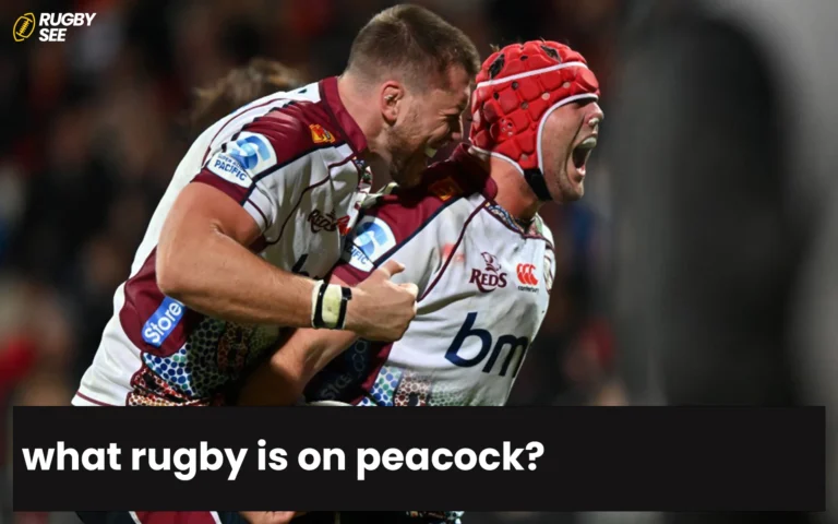 what rugby is on peacock?