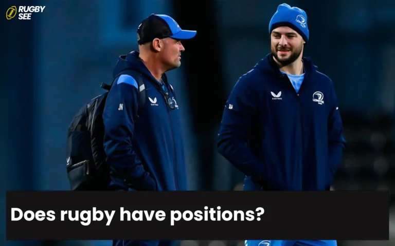 Does rugby have positions?