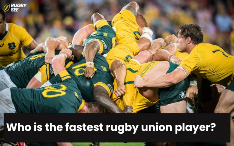 Who is the fastest rugby union player?