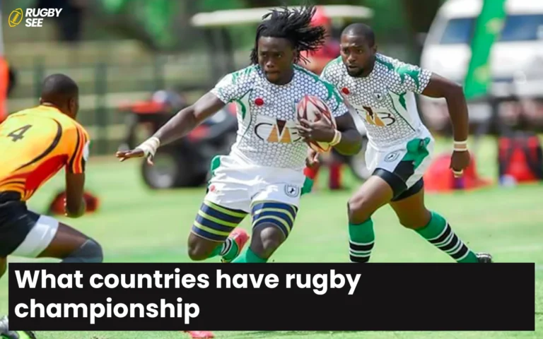 What countries have rugby championship