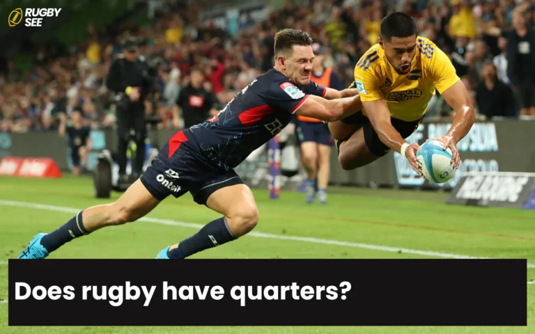 Does rugby have quarters